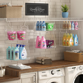 Sonyabecca 360-degree rotating hooks for easy access from any angle.
