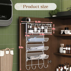 Sonyabecca versatile wall storage fits bathrooms and kitchens
