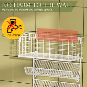 Sonyabecca cabinet-door mount saves space in compact bathrooms