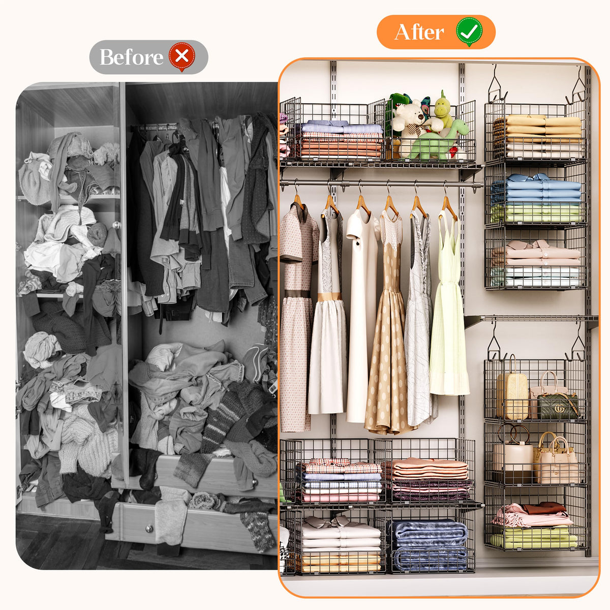 Sonyabecca shelf-integrated design suitable for pantry and laundry areas.