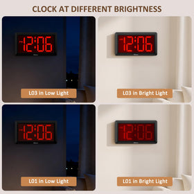 Soobest alarm with snooze offers a convenient morning option.