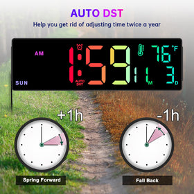 Soobest auto DST and time format options simplify timekeeping