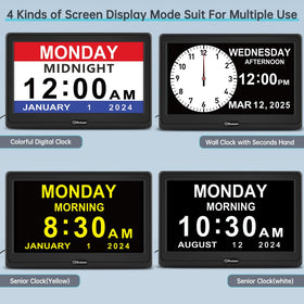 Soobest brightness control with auto dimmer protects eyes in low light.