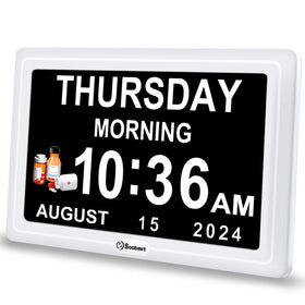 Soobest dementia clock with large display for easy readability