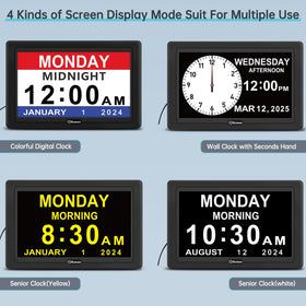 Soobest Dementia Clock memory function preserving settings during outage