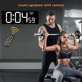 Soobest remote control clock enables hands-free setup