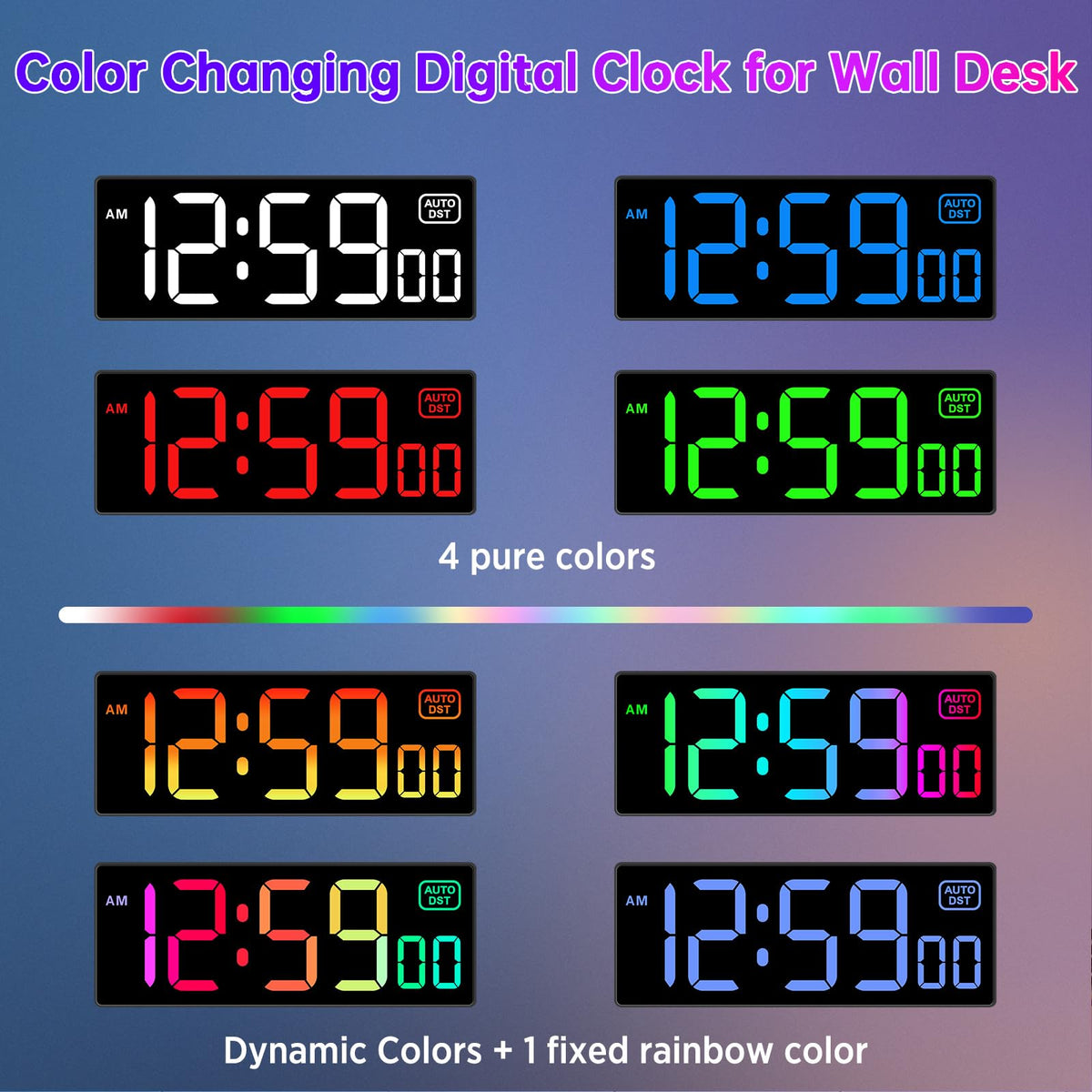Soobest RGB color modes enhance ambiance in living room settings