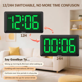 Soobest senior-friendly design offers clear, easy-to-read numbers.