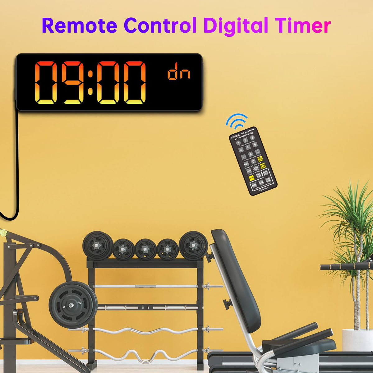 Soobest timer function supports count up or countdown for kitchen or gym