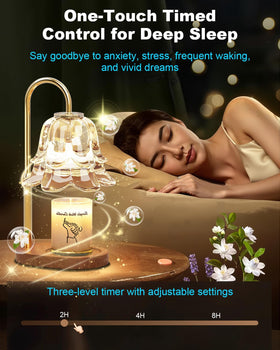 SooFoo lamp with 4 brightness levels for customizable fragrance diffusion.