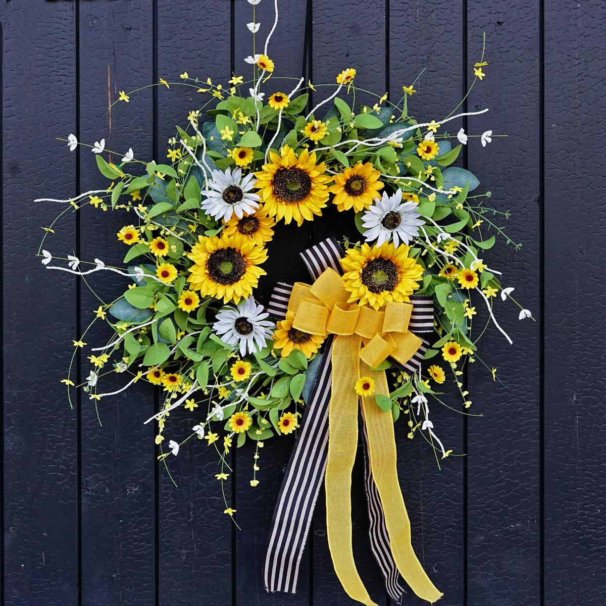 Soomeir indoor-outdoor decor wreath offers long-lasting seasonal beauty year-round.