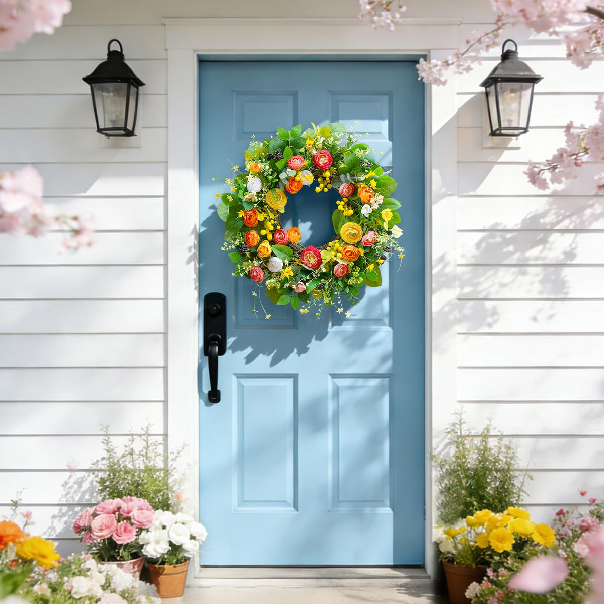Soomeir lightweight wreath, easy to adjust for seasons