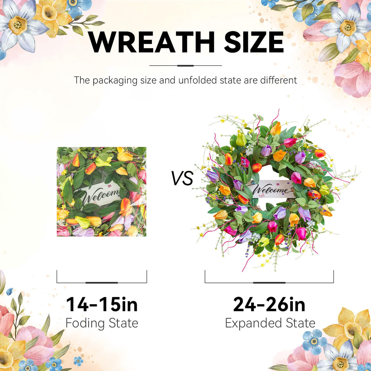Soomeir outdoor-artificial-materials-wreath demonstrates durability for outdoor display.