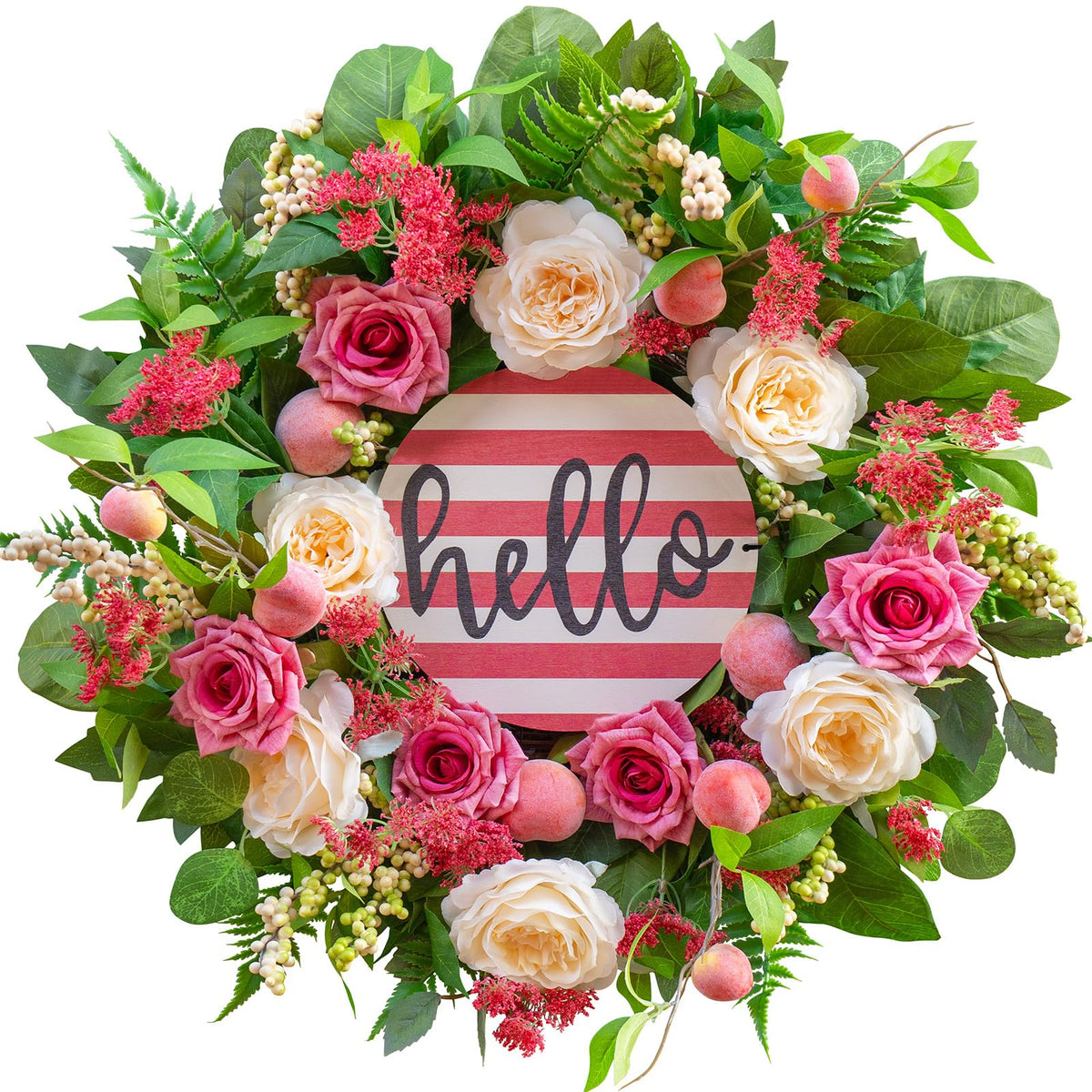 Soomeir ready-to-hang wreath, ideal as a housewarming gift.