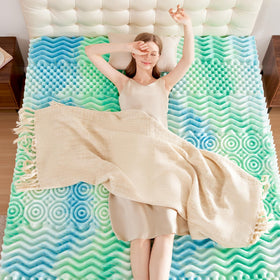 Soosleepy CertiPUR-US labeled material showing safety and skin-friendly quality.