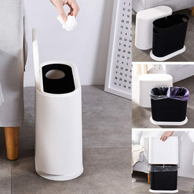 Slim design fits narrow spaces like a bathroom vanity.