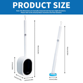 Compact wall-mount design saves bathroom space