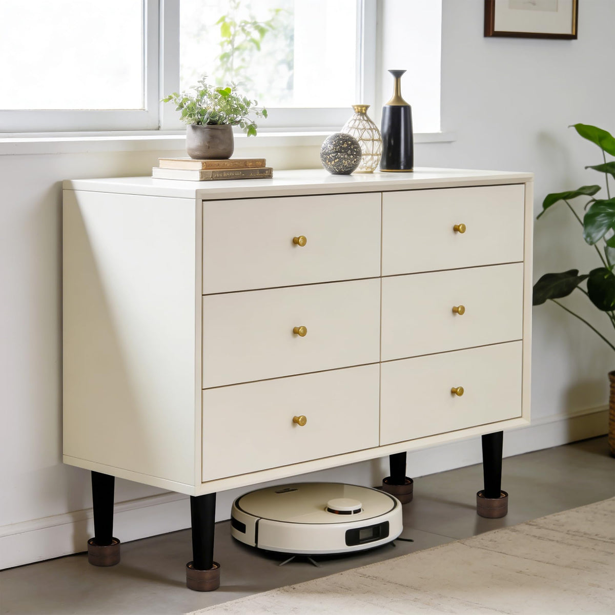Sopicoz stackable 3 inch risers creating more space underneath