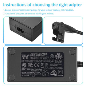 Sopito 4ft extension cord extends reach for couch setups.