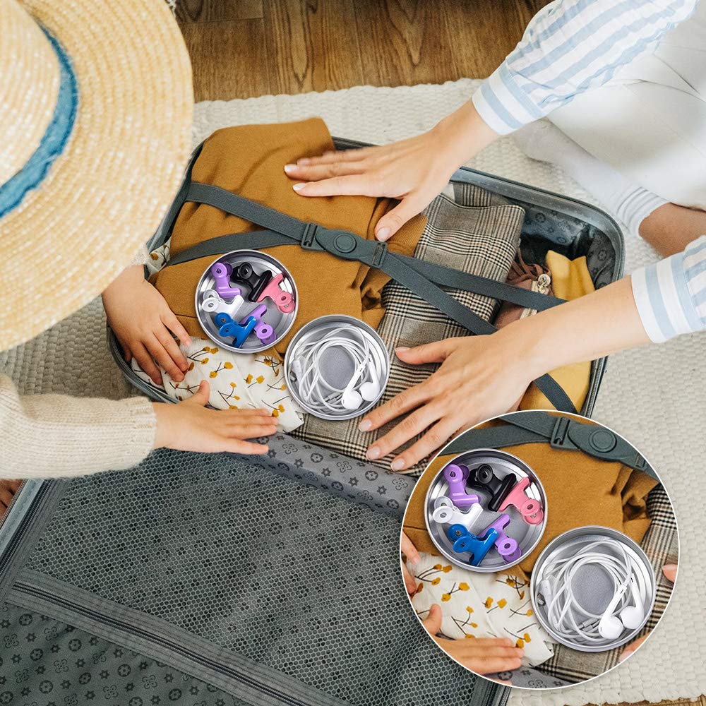 Sopito portable storage tins ideal for travel and organization.