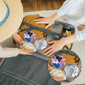 Sopito portable storage tins ideal for travel and organization.