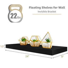 Sorbus 24in succulent display shelf showing greenery and natural texture for cozy visual appeal.