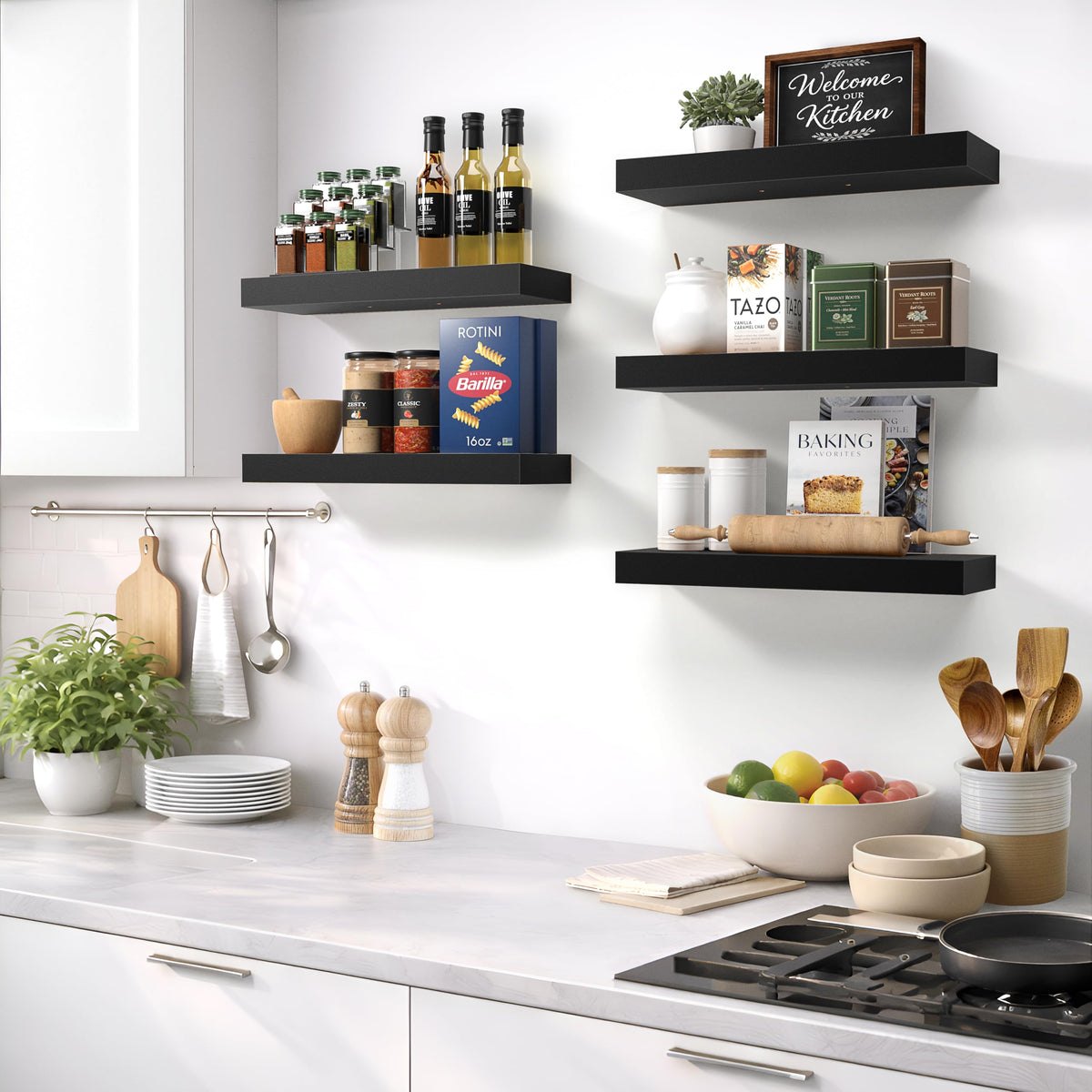 Sorbus bathroom storage shelf keeps toiletries off counters