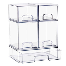 Sorbus Stackable Drawers modular system adapts to various rooms