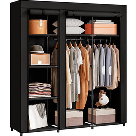 SORCEDAS 51-inch wardrobe assembly highlights a sturdy frame for lasting use