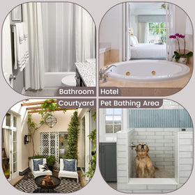 SORTTO machine-washable curtain reduces hassle and keeps fabric fresh