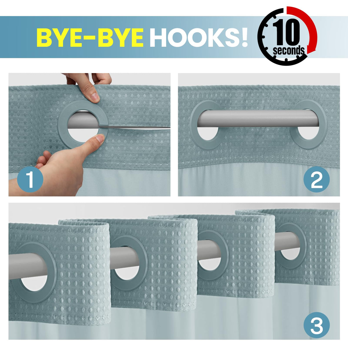 SORTTO snap-in liner with magnets secures corners for a stable fit.