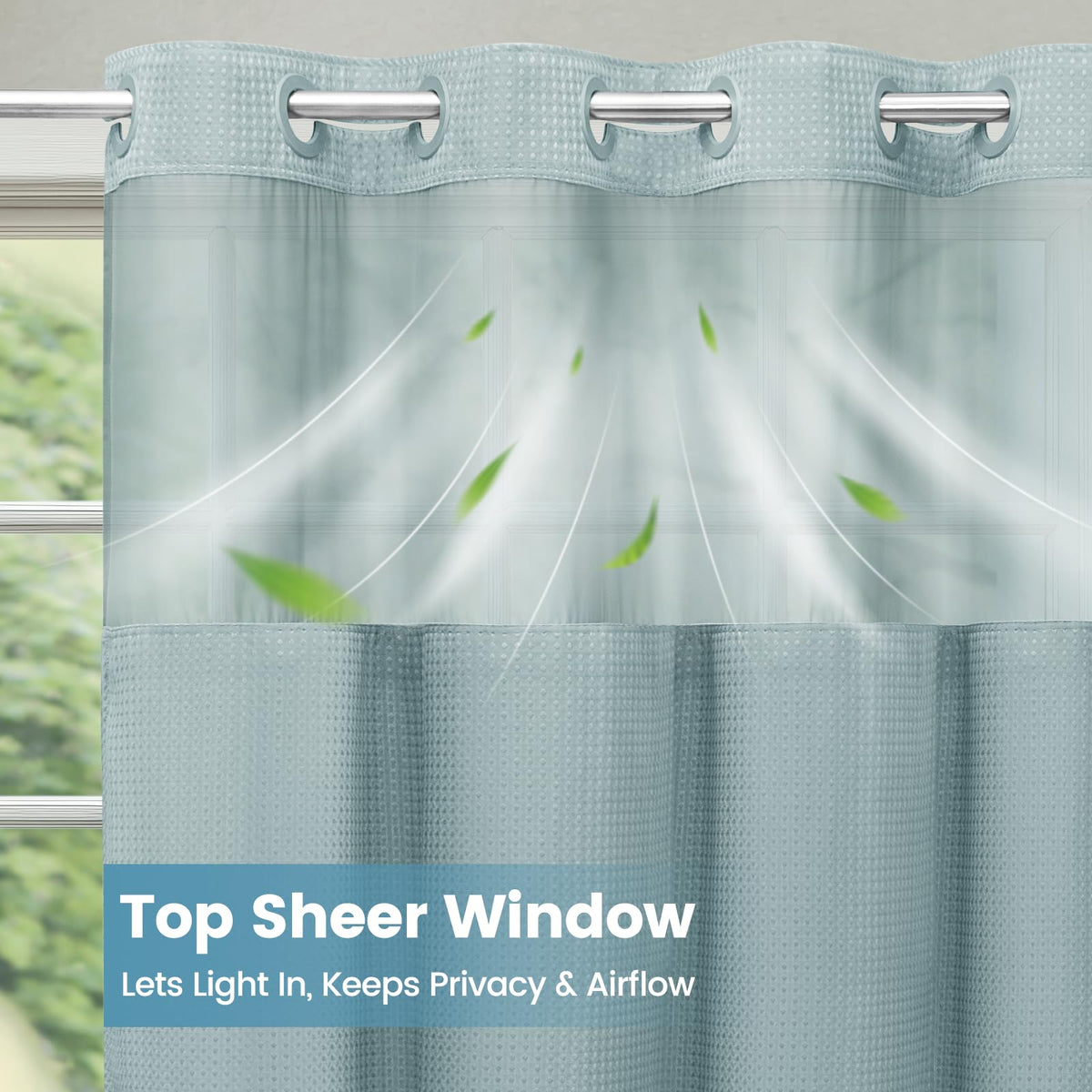 SORTTO top window lets light in while preserving privacy.