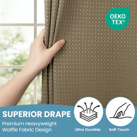 SORTTO waffle-texture outer fabric with double-layer blocks moisture effectively