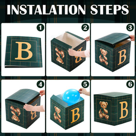 Sosation equestrian-style baby shower decor pack ready for cohesive theme setup.