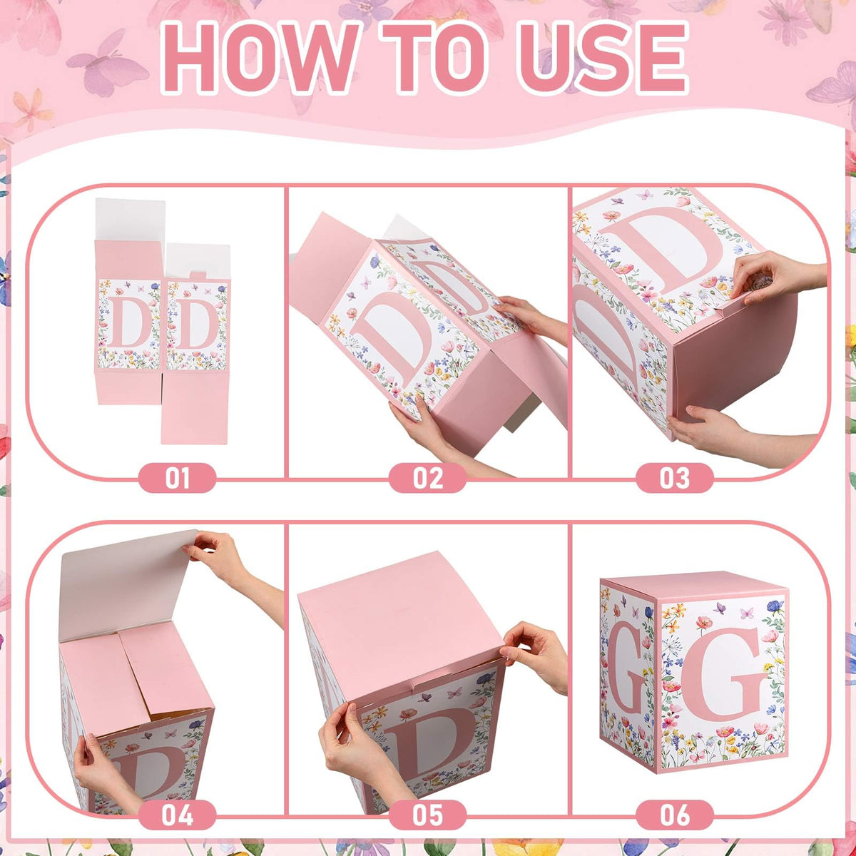 Sotiff grad-column cardstock material shows sturdy, reusable party decor