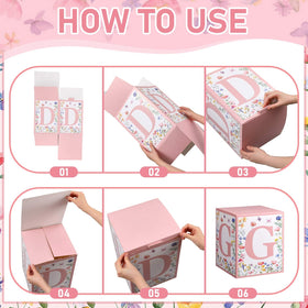 Sotiff grad-column cardstock material shows sturdy, reusable party decor