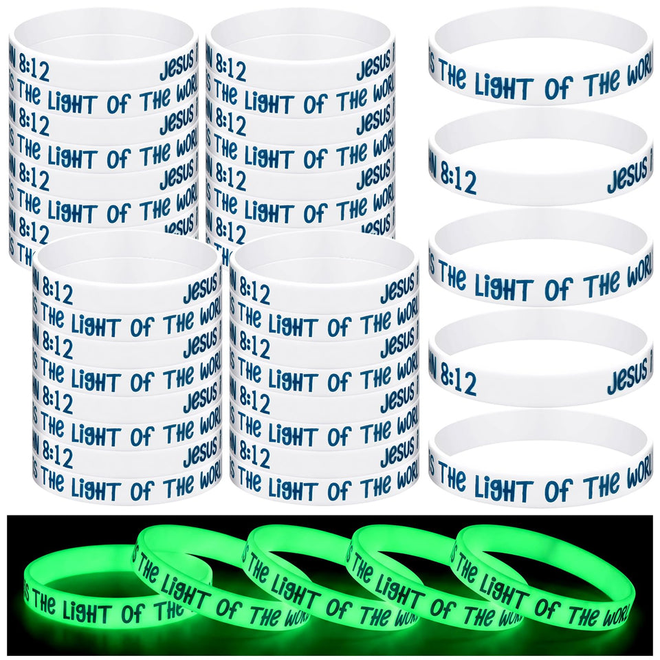 Soulchen glow-in-the-dark Christian wristband for VBS and church activities