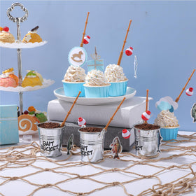 Soulchen ocean party cake decor adds themed charm to desserts