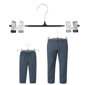 SOULNAMAN multi-use hangers support pants, skirts, and socks for versatile wardrobe organization.