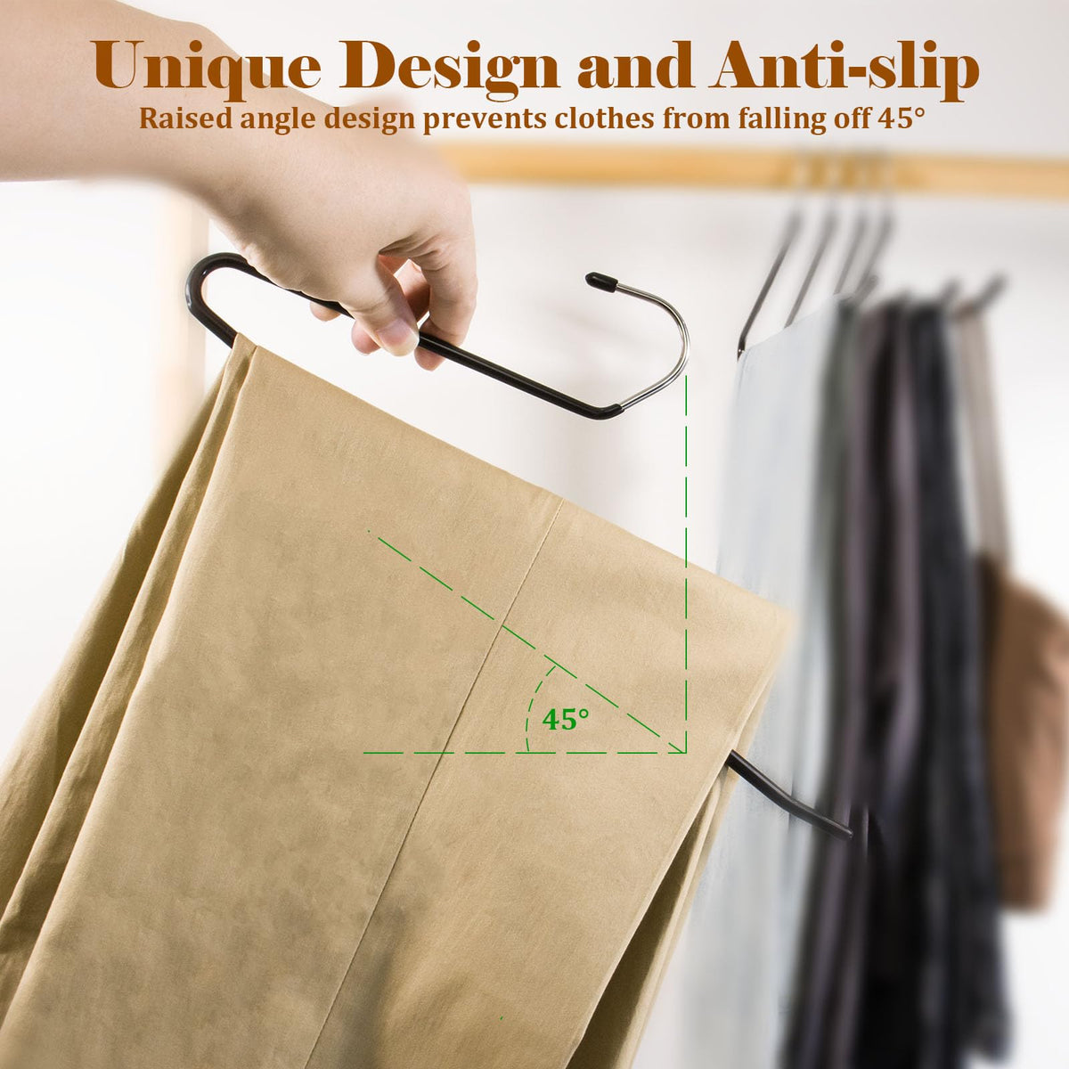 Close-up of SOULNAMAN open-end design with smooth edges for fabrics