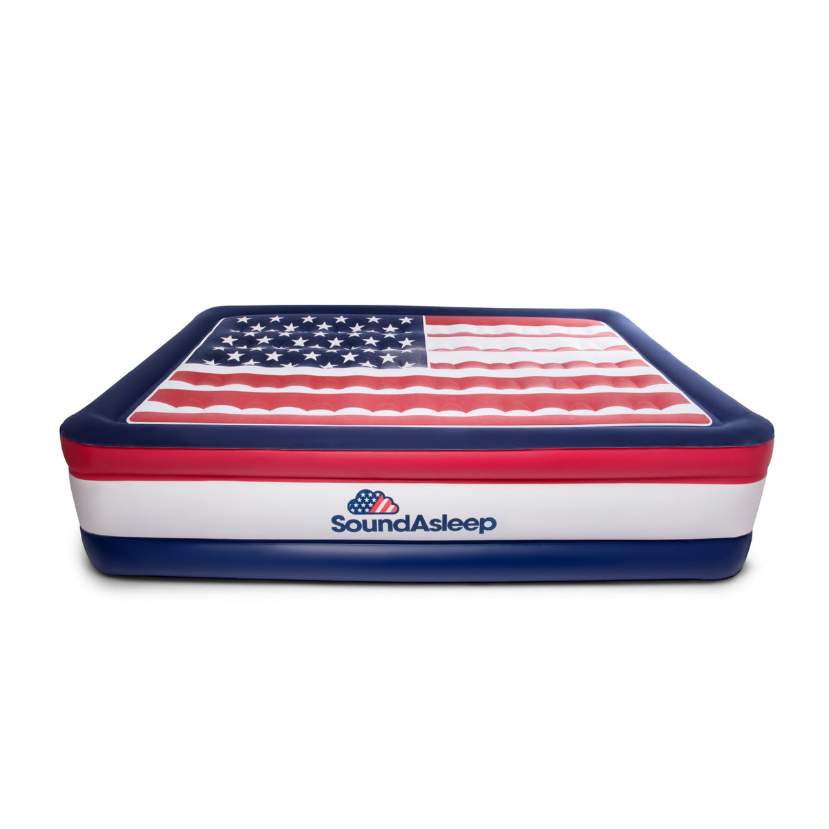 SoundAsleep Dream Series luxury queen air mattress inflating for quick setup