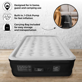 SoundAsleep Dream Series Puncture-Resistant PVC boosts durability for outdoor use.