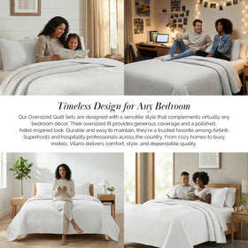 Southshore Fine Living all-season coverage demonstrated on a king bed
