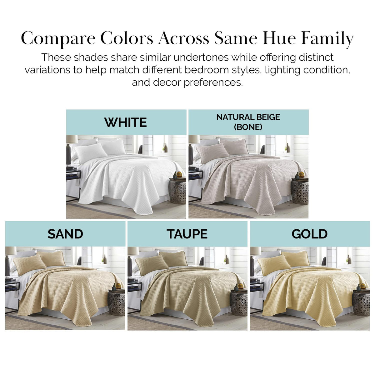 Southshore Fine Living machine-washable bedding ready for quick refresh