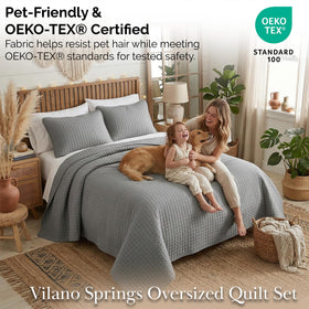 Southshore Fine Living pet hair resistant fabric demo brushes clean.