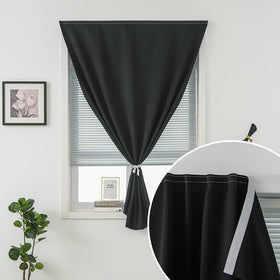 Sovtfides 35x79 black curtains, window-closeup, effective daytime shade.