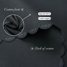 Sovtfides adhesive curtains, portable-use, reusable for temporary spaces.