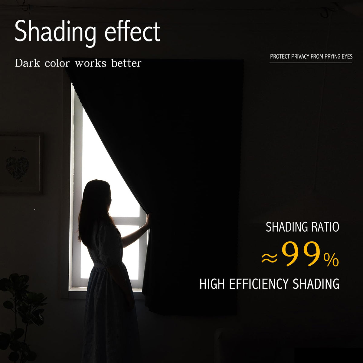 Sovtfides self-adhesive curtains, home-office privacy and glare reduction.