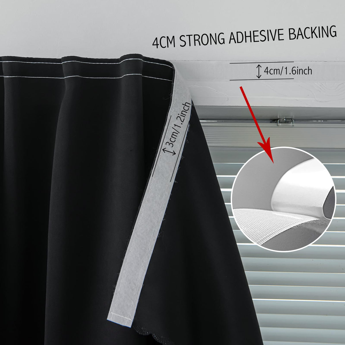 Sovtfides stick-on window shade, portable, travel-friendly privacy solution.