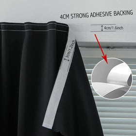Sovtfides stick-on window shade, portable, travel-friendly privacy solution.